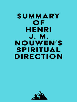 cover image of Summary of Henri J. M. Nouwen's Spiritual Direction
